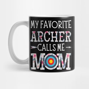 My Favorite Archer Calls Me Mom Mug